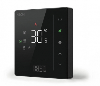 Фото Терморегулятор ATOM Alpha ECO Light черный