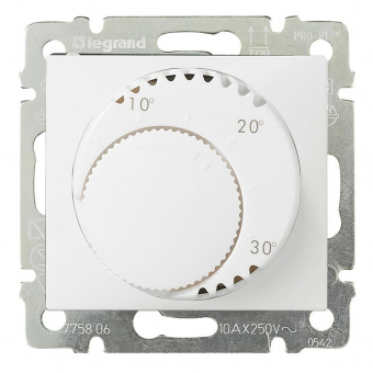 Фото Терморегулятор Legrand Valena 770091 (белый)
